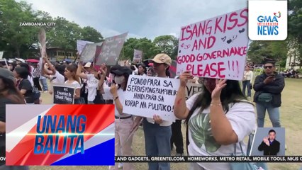 Kilos-protesta kontra-katiwalian, idinaos din sa iba't ibang bahagi ng Visayas at Mindanao | Unang Balita