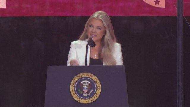 Erika Kirk Breaks Down Talking About Husband at Charlie Kirk Memorial