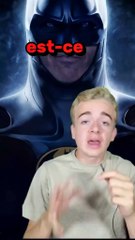 Ancienne vidéo Batman Michael keaton