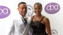 Robert Ri'chard and Juliah Cheree Taylor attend the purple carpet at the 7th annual Daytime Beauty Awards