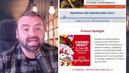 Crimewire -- The Lighting Industry News Brief Sept 22