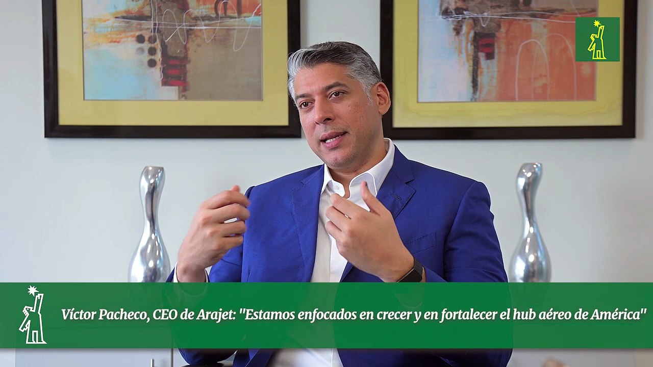 Víctor Pacheco, CEO de Arajet: "Estamos enfocados en crecer y en fortalecer el hub aéreo de América"