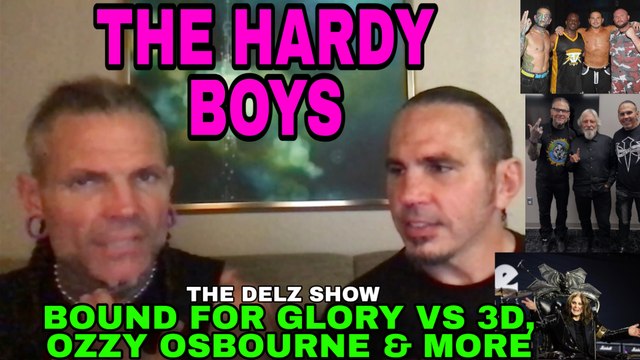 Matt And Jeff Hardy 2025 Hardy Boys WWE TNA Wrestling Interview with Dj Delz