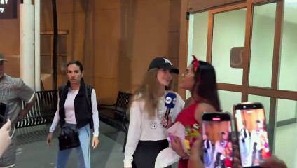 Gloria Trevi llega a Panamá para participar de Premios Juventud 2025