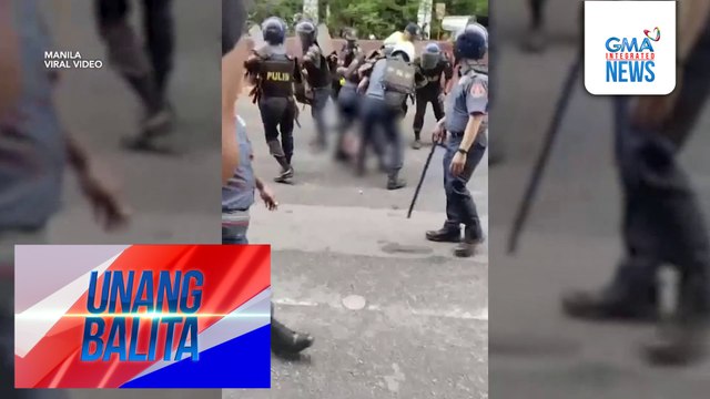 MPD – 72, arestado sa mga kilos-protesta sa Maynila kahapon; 93 pulis, sugatan | Unang Balita