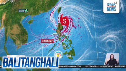 PAGASA - Super Typhoon Nando, posibleng mag-landfall o dumaan malapit sa Babuyan Islands ngayong tanghali o hapon | Balitanghali