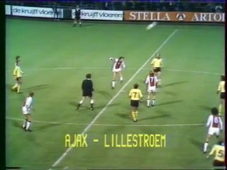 AJAX AMSTERDAM - LILLESTROM  - 1977 - SAISON 1977/1978 -