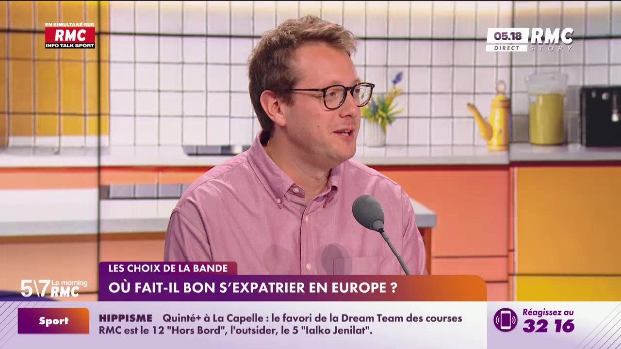Les choix de la bande : Où fait-il bon s'expatrier en Europe ? - 22/09