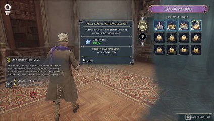 Hogwarts Legacy #78 Table of Requirement