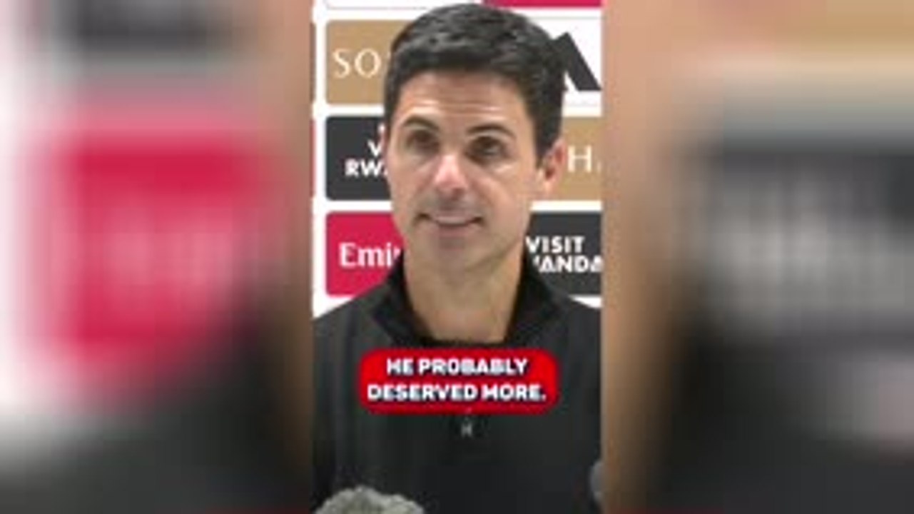 Arteta hails Martinelli 'attitude' after late goal against City