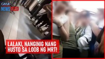 Lalaki, nanginig nang husto sa loob ng MRT! | GMA Integrated Newsfeed