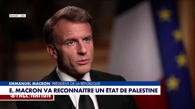 Emmanuel Macron va reconnaître un État de Palestine