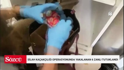Silah kaçakçılığı operasyonunda yakalanan 6 zanlı tutuklandı