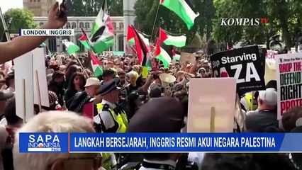 Warga Tepi Barat Berterima Kasih Inggris Akui Negara Palestina | SAPA PAGI