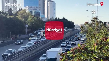 Haftanın ilk iş günü trafik yoğunluğu yüzde 71'e kadar çıktı