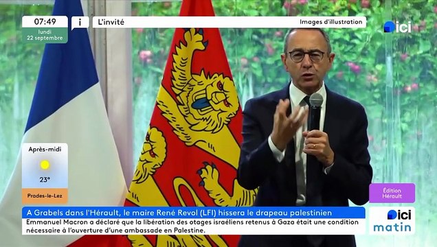 René Revol maire LFI de Grabels