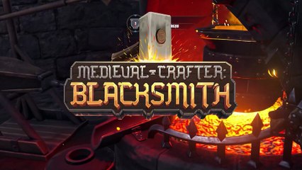 Medieval Crafter Blacksmith - Early Access Release Date Trailer