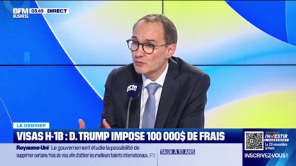 Le débrief de l'actu : Visas H-1B, Donald Trump impose 100 000 dollars de frais - 22/09