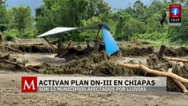 Plan DN-III es activado en Chiapas ante situación de emergencia