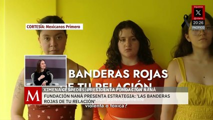 Ximena Céspedes habla sobre la prevención de la violencia de género en el noviazgo