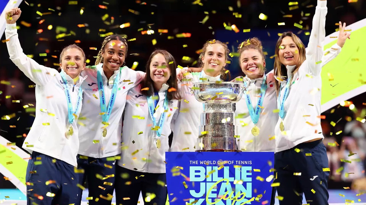 Tennis, Italia da sogno: le azzurre (ri)vincono la Billie Jean King Cup
