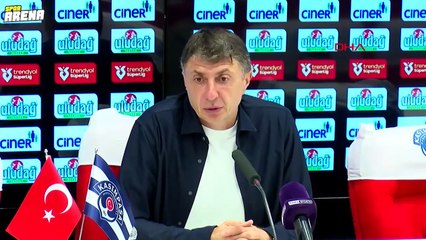 Şota Arveladze: 'Hak ettiğimiz puanı aldık'