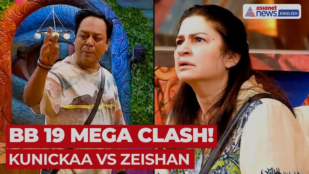 Bigg Boss 19: Kunickaa-Zeishan Explosive Clash – ‘Wasseypur Ka Gunda vs Mumbai Ki Maharani!’