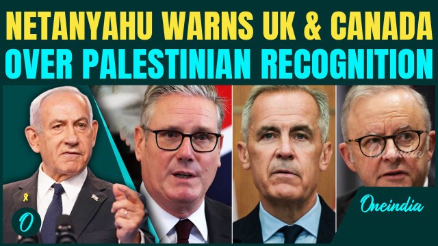 Netanyahu Warns West: ‘Stop Rewarding Terror’ as UK, Canada, Australia recognize Palestinian State
