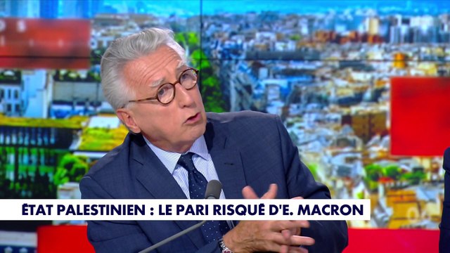 Vincent Hervouët sur le choix d'Emmanuel Macron de reconnaître un État de Palestine