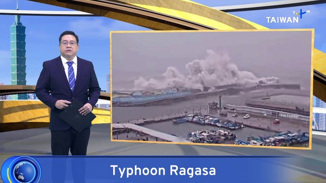 Dozens of Flights Canceled as Typhoon Ragasa Passes Southeast Taiwan