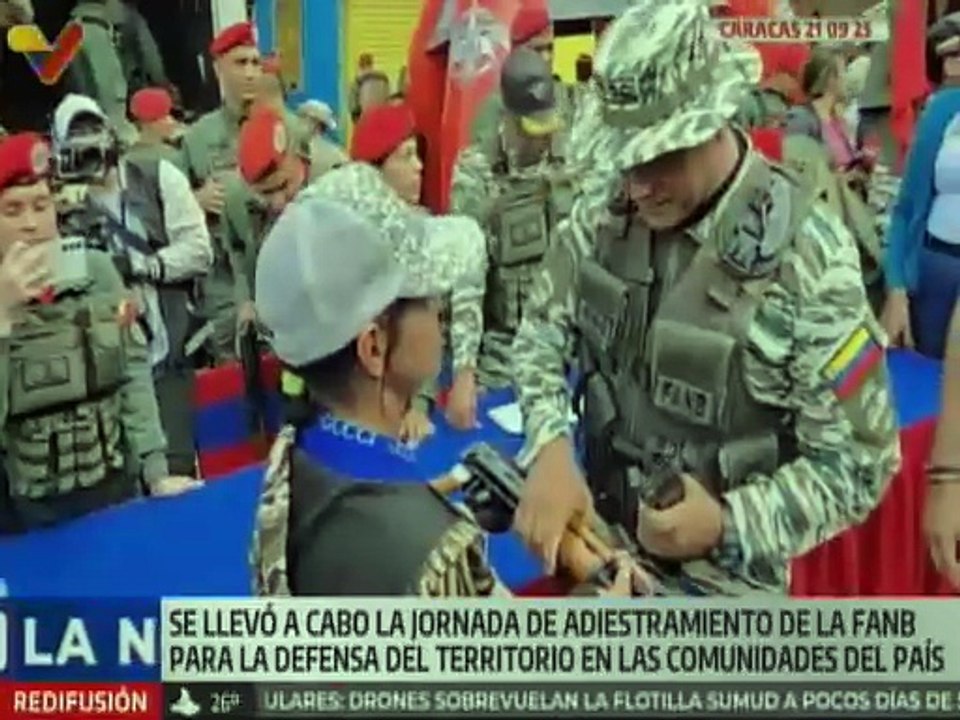 Caraqueños resaltan la importancia de recibir adiestramiento para la defensa en las comunidades