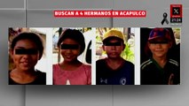 Desaparición de cuatro menores en Acapulco activa búsqueda de autoridades