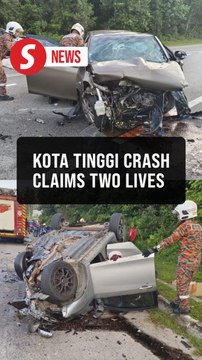 Two killed in Jalan Kulai-Kota Tinggi crash