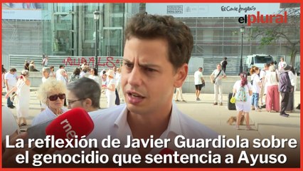 La reflexión de Javier Guardiola (PSOE-M) sobre el genocidio que sentencia a Ayuso