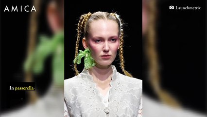 Fashion Week PE 2026: le trecce in passerella