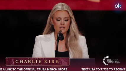 La mujer de Charlie Kirk perdona al asesino de su marido: "Es lo que hizo Cristo"