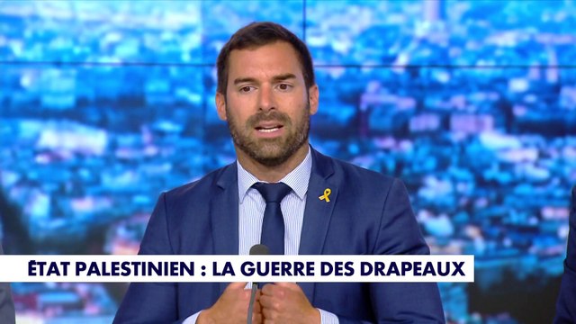 Julien Odoul sur le choix de certaines mairies de hisser le drapeau palestinien ce lundi