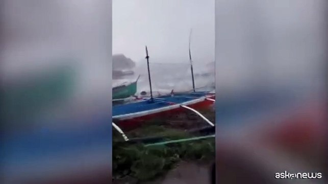 Filippine, oltre diecimila sfollati per il super tifone Ragasa