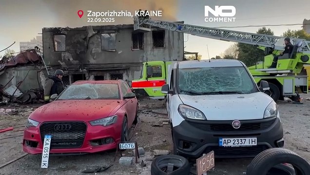 Rosyjskie naloty zabiły trzy osoby i raniły dwie w Zaporożu