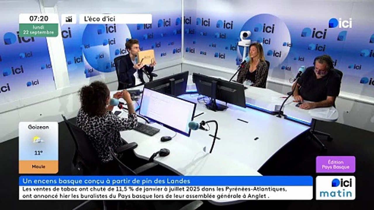Une entreprise d'Anglet invente un encens au pin des Landes