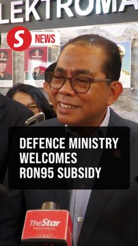 Defence Ministry welcomes Ron95 subsidy initiative, says Khaled