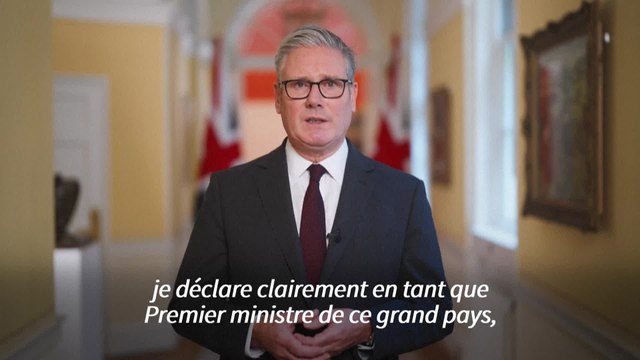 Le Royaume-Uni reconnaît officiellement l'Etat de Palestine , annonce Keir Starmer