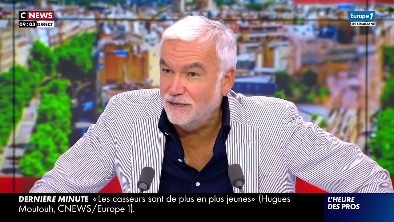 Pascal Praud raconte que Patrick Cohen s'en est pris à une figure de CNews dans les couloirs de France Inter - "L'heure des pros", émission du 19 septembre 2025.
