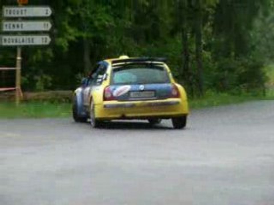 rallye de l'épine 2008 abric/budai clio s1600