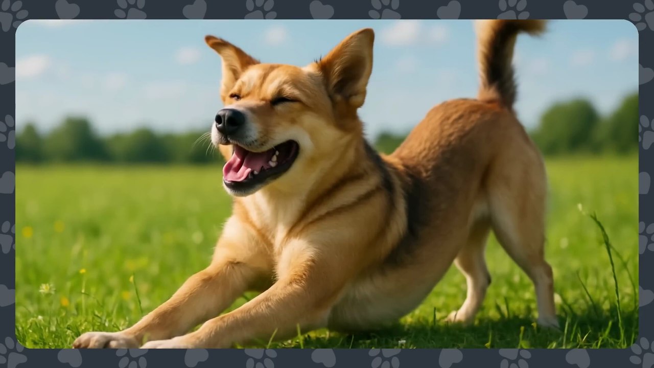 🐶 If Your Dog Stretches When They See You… This Is What It Really Means