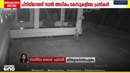 സംസ്ഥാനമൊട്ടാകെ മോഷണങ്ങൾ; 160ലധികം കേസുകളിൽ പ്രതികളായ മോഷ്ടാക്കൾ പിടിയിൽ