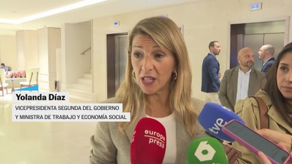 Yolanda Díaz pide una "pequeña investigación" sobre las pulseras de maltratadores