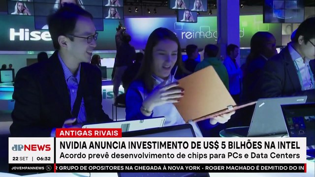 Nvidia se torna uma das maiores acionistas da rival Intel; Bruno Meyer comenta