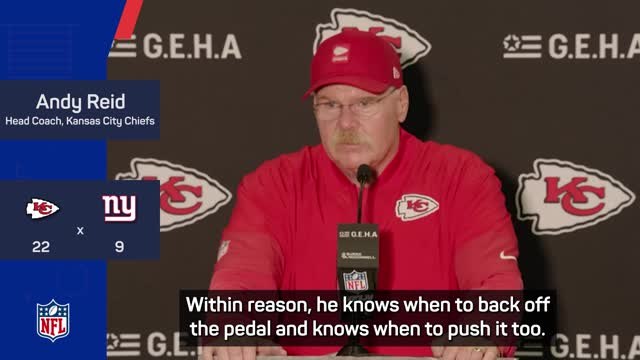 Reid brushes off sideline clash with Kelce