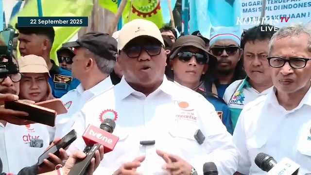 Demo di DPR, Buruh Ungkit Janji Presiden Prabowo hingga Sebut Akan Bertemu Puan Maharani